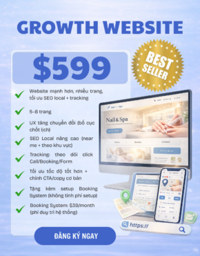 GROWTH WEBSITE - Design Web
